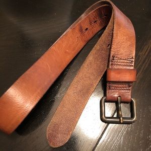Hollister Leather belt 30, 2” wide